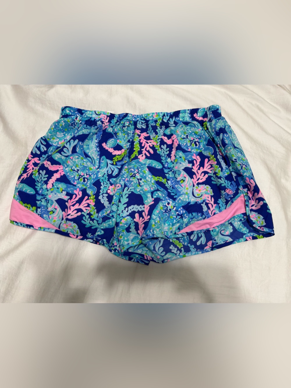 EUC Lilly Pulitzer Luxletic workout shorts